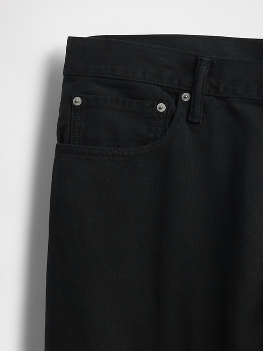 relaxed straight jeans
