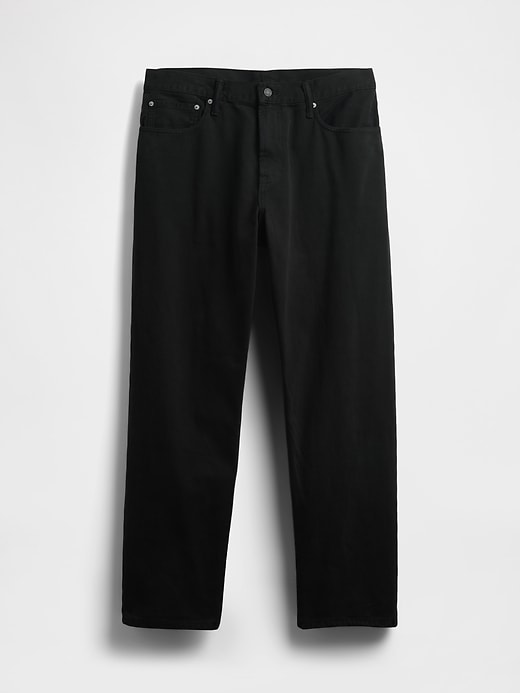 relaxed straight jeans
