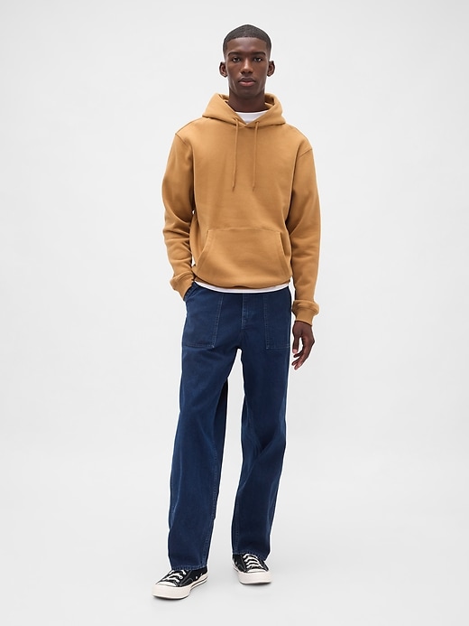 canvas baggy hose jeans