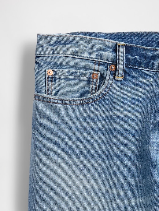relaxed straight jeans