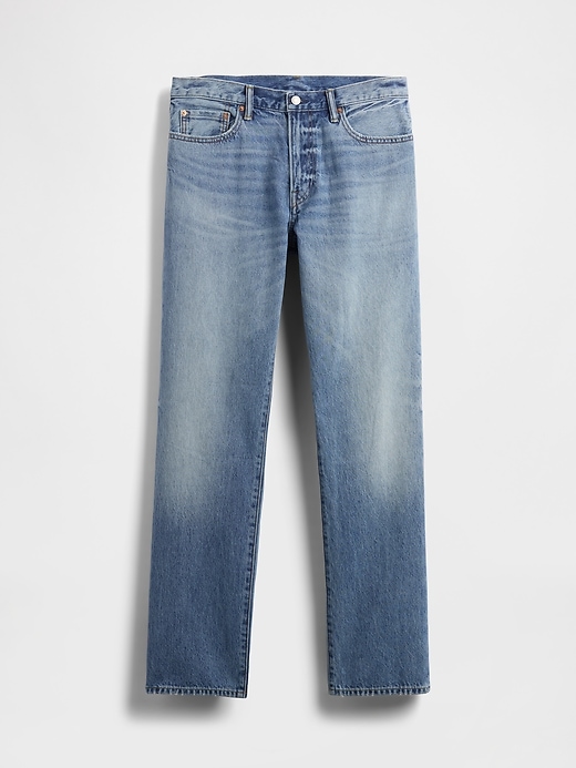 relaxed straight jeans