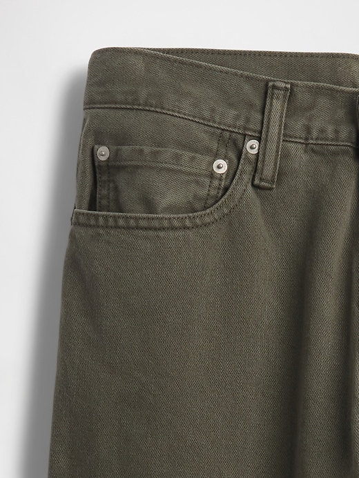 relaxed straight jeans