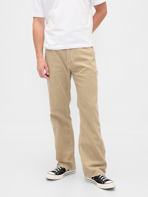 cordhose im stil der 90er jahre locker geschnitten für zimmerleute