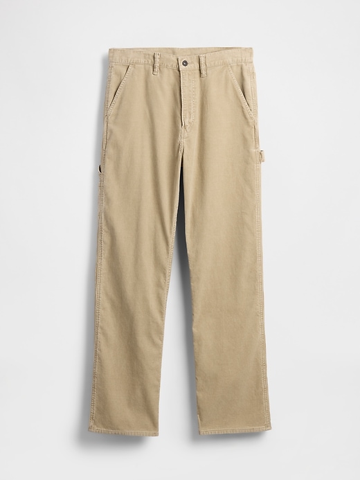 cordhose im stil der 90er jahre locker geschnitten für zimmerleute