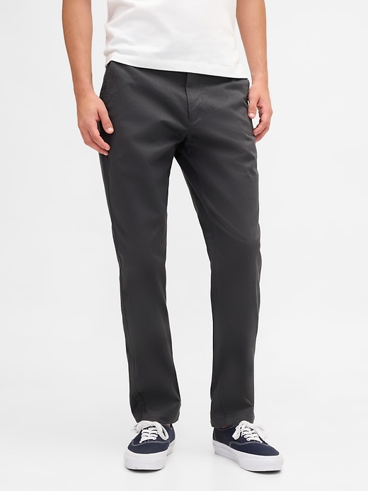 slim khakis