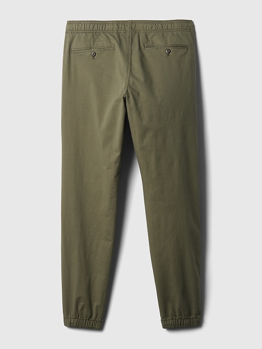 canvas slim joggers