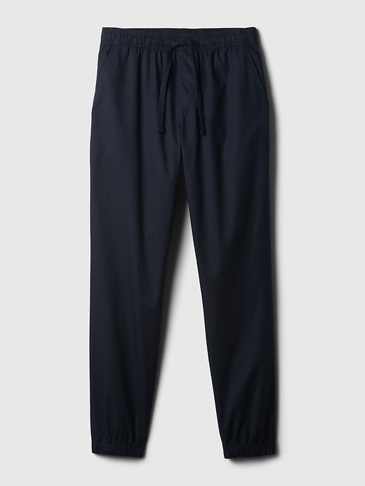 canvas slim joggers