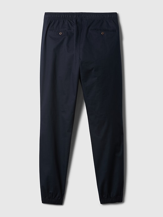 canvas slim joggers