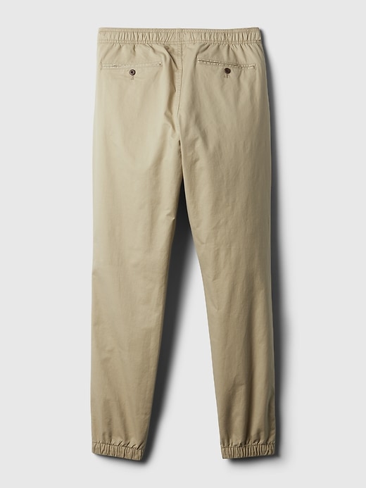 canvas slim joggers