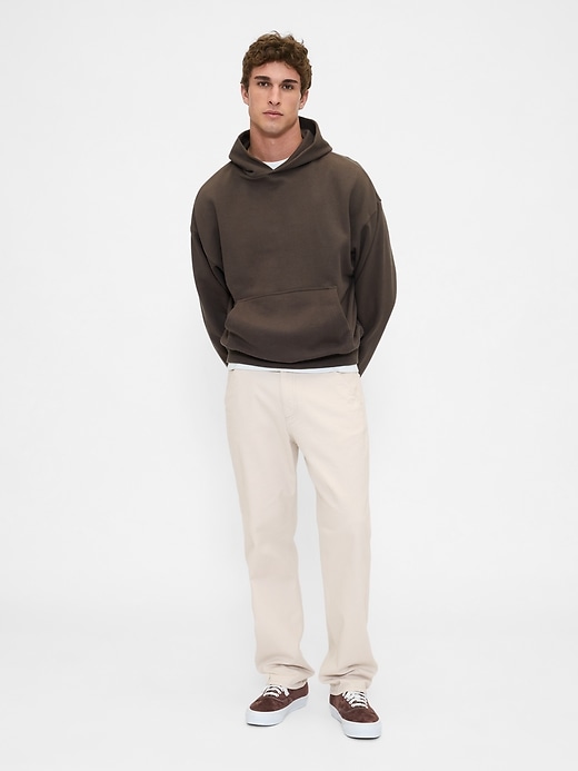 entspannte gerade geschnittene utility-khakis