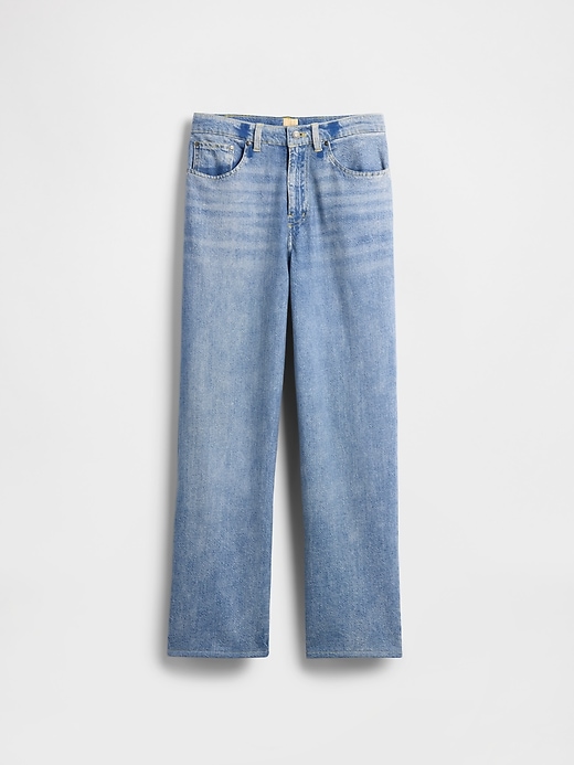 gap × bÉis strick-denim-baggy-jeans