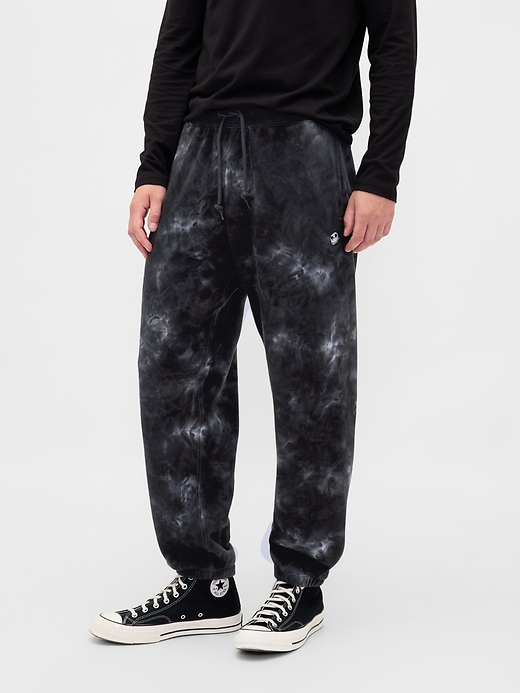 gap × disney tim burtons nightmare before christmas schwere totenkopf-jogginghose