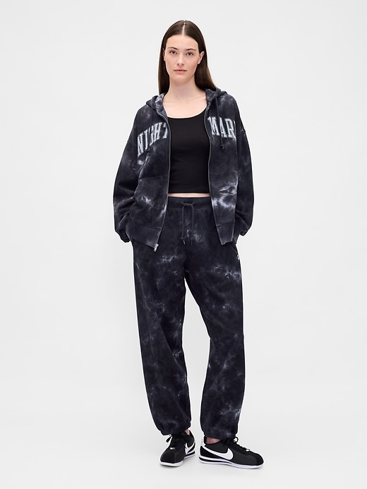gap × disney tim burtons nightmare before christmas schwere totenkopf-jogginghose
