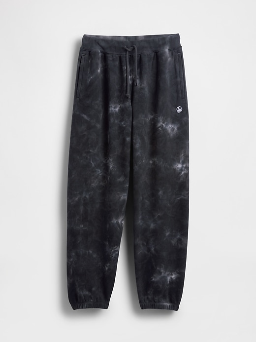 gap × disney tim burtons nightmare before christmas schwere totenkopf-jogginghose