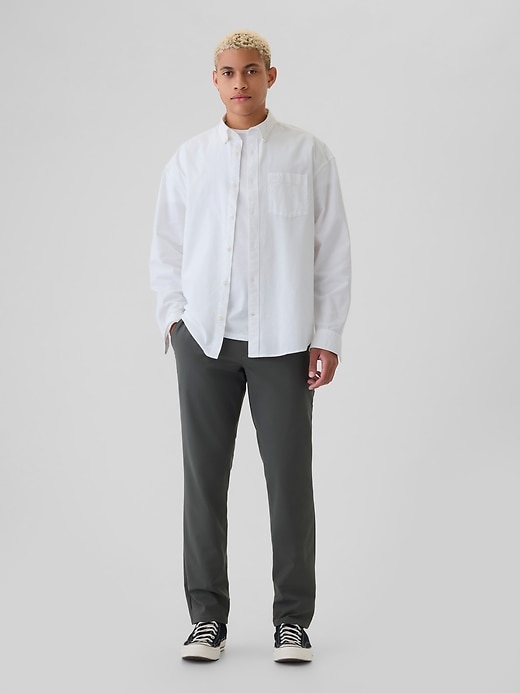 hybrid slim khakis