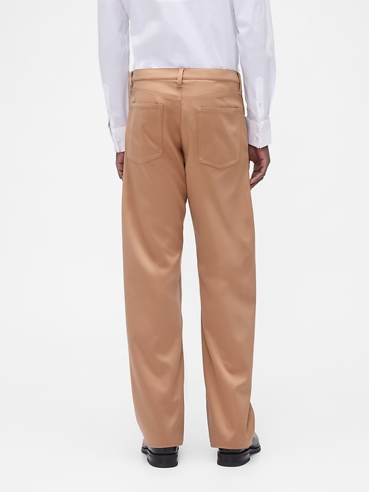 gapstudio satin-hose im 90er-jahre-stil locker geschnitten