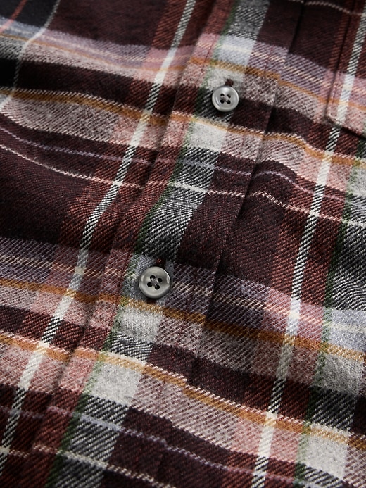 lässiges flanellhemd aus bio-baumwolle