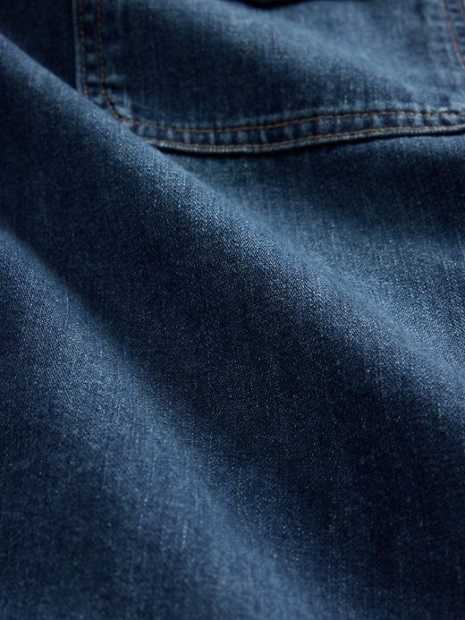 lässiges jeanshemd