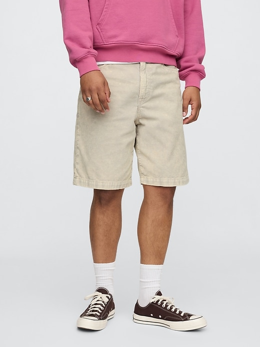 gewaschene cordshorts