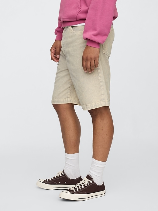gewaschene cordshorts
