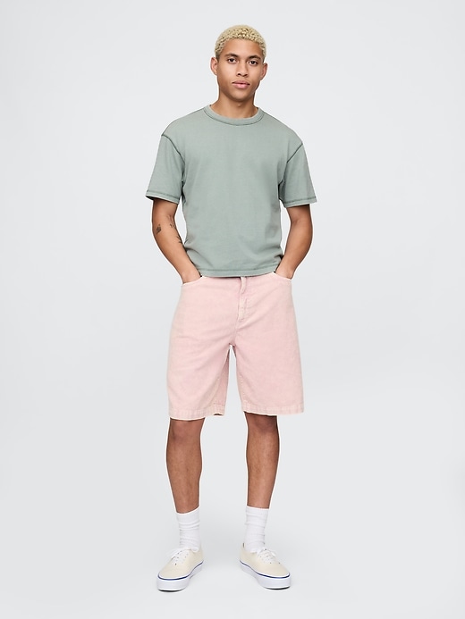 gewaschene cordshorts