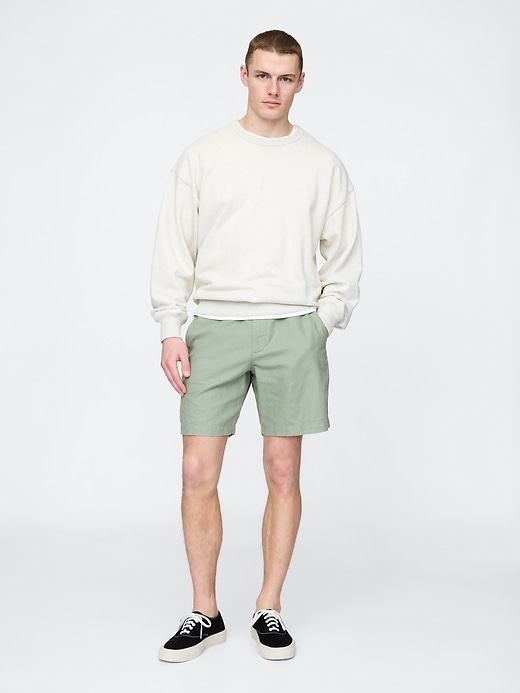 8-zoll-leinen-baumwoll-shorts