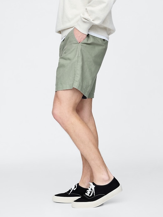 8-zoll-leinen-baumwoll-shorts