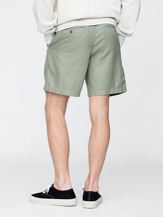 8-zoll-leinen-baumwoll-shorts