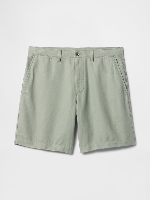 8-zoll-leinen-baumwoll-shorts
