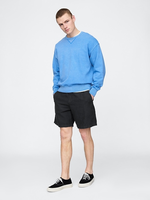 8-zoll-leinen-baumwoll-shorts