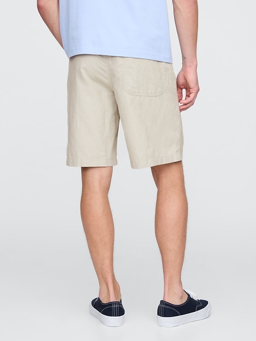 9 leinen-baumwoll-shorts