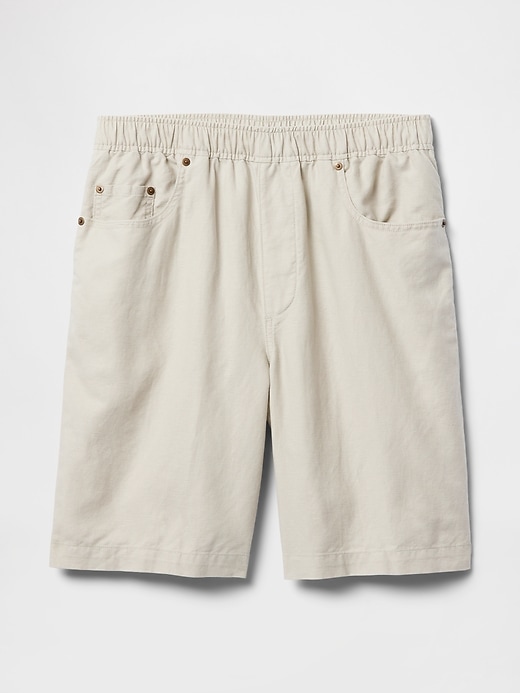 9 leinen-baumwoll-shorts