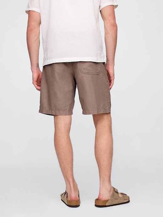 9 leinen-baumwoll-shorts