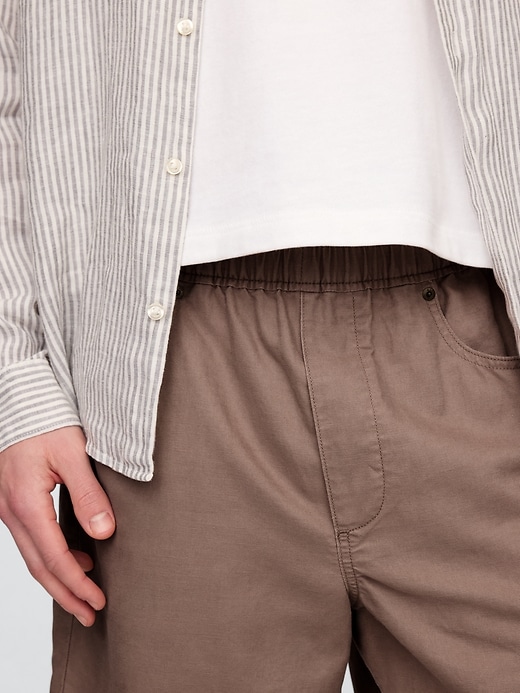 9 leinen-baumwoll-shorts