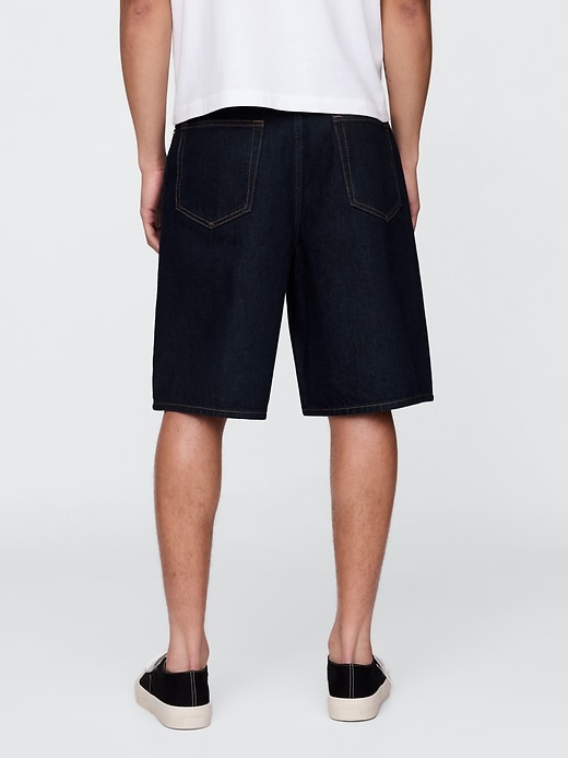 105 baggy denim shorts