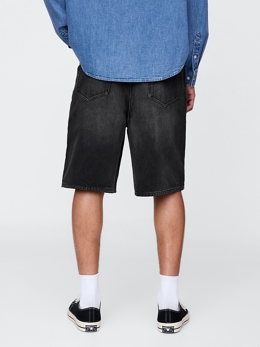 105 baggy denim shorts