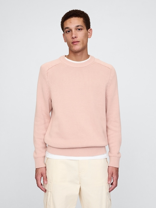 raglan-pullover mit rundhalsausschnitt