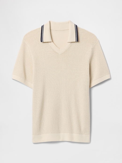 johnny collar pullover