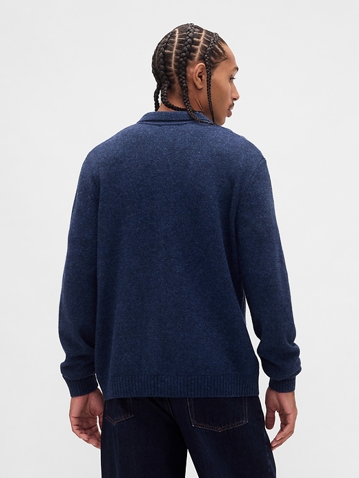 strickjacke aus merinowollmischung