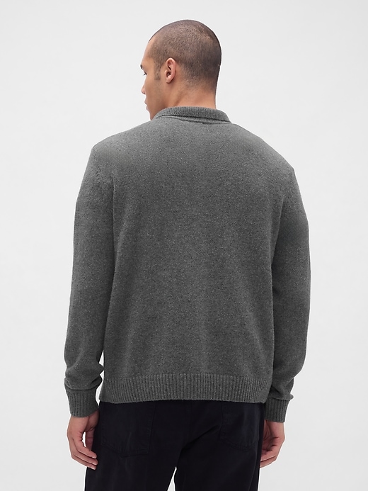 strickjacke aus merinowollmischung
