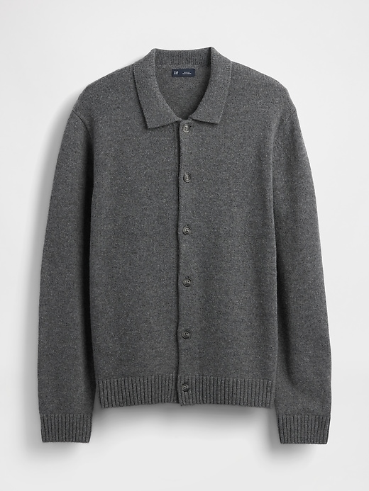 strickjacke aus merinowollmischung