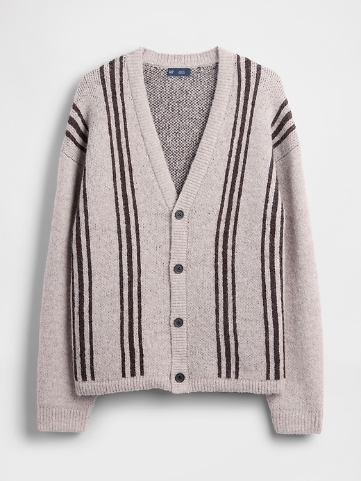flauschiger lässiger crop-cardigan