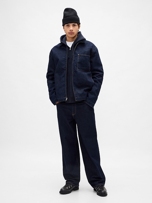 schwerer cashsoft zip-sweater-hoodie