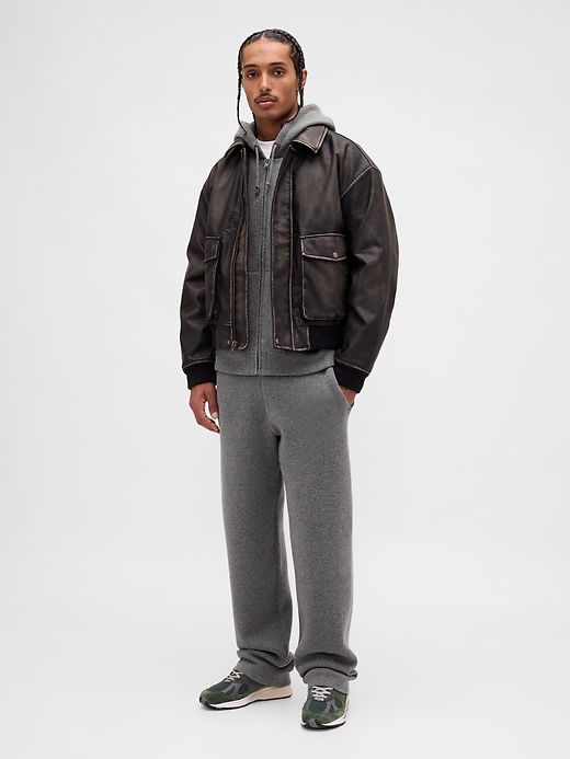 schwerer cashsoft zip-sweater-hoodie