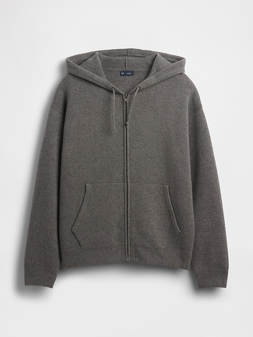 schwerer cashsoft zip-sweater-hoodie