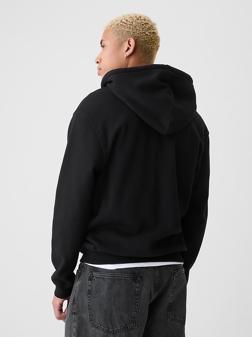 vintage-kapuzenpullover für erwachsene weich mit reißverschluss