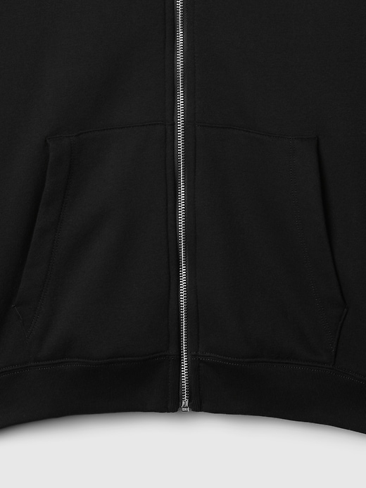 vintage-kapuzenpullover für erwachsene weich mit reißverschluss