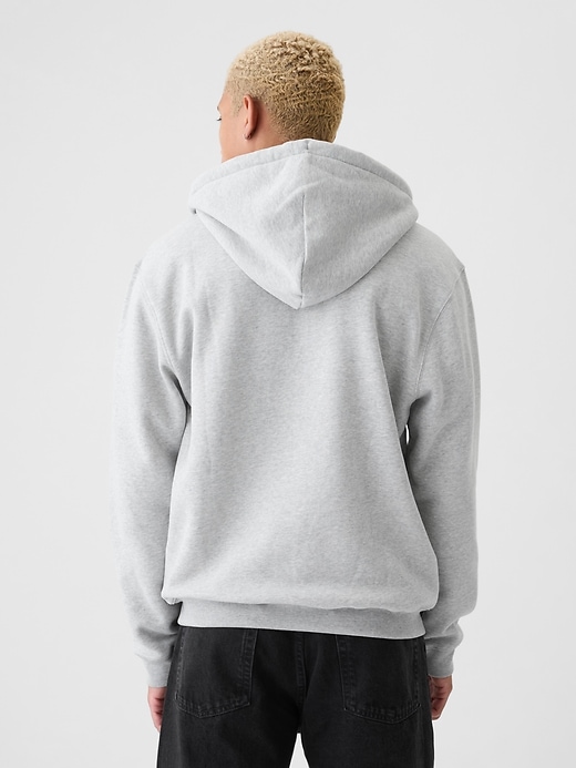 vintage-kapuzenpullover für erwachsene weich mit reißverschluss