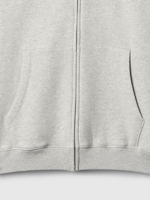 vintage-kapuzenpullover für erwachsene weich mit reißverschluss