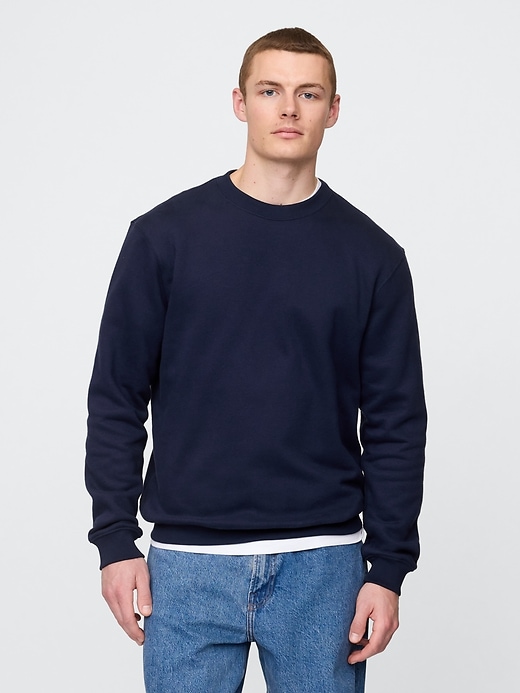vintagesoft rundhals-sweatshirt